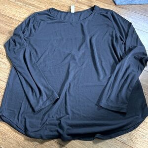 Under armo long sleeve open back shirt